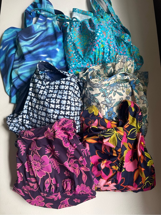 Lands' End Other - Lands End Tankini Underwire Top size 20W (Lot of 6)